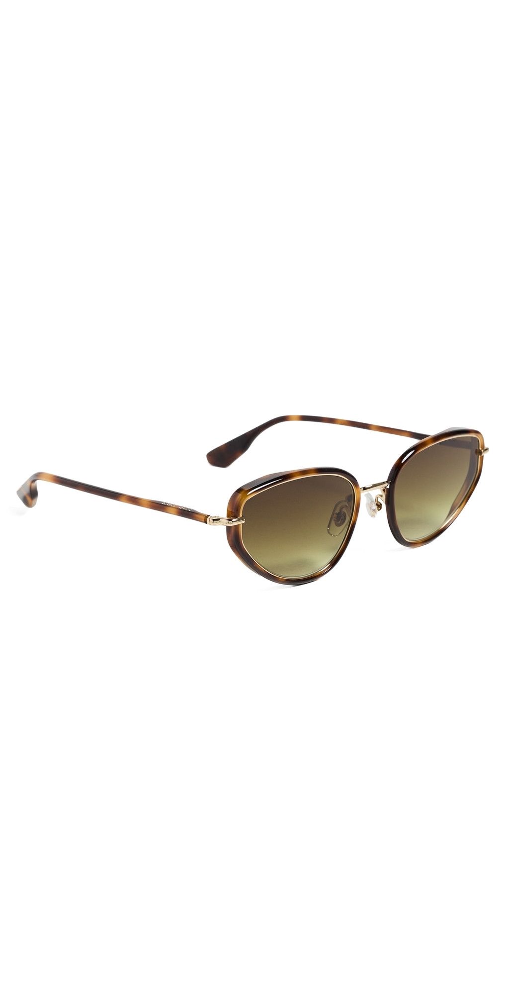 Krewe Leah Sunglasses 18k & Maple One Size | Shopbop