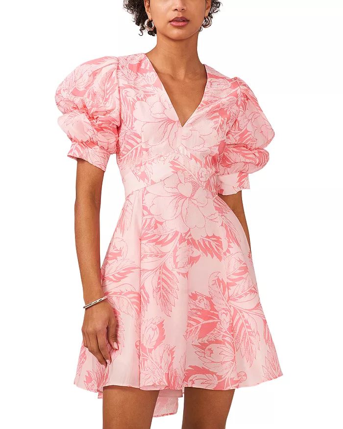 Bubble Sleeve Bubble Sleeve Fit and Flare Dress | Bloomingdale's (US)