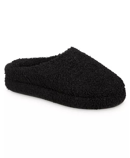 Women's Memory Foam Berber Fiona Comfort Hoodback Slippers | Macy's