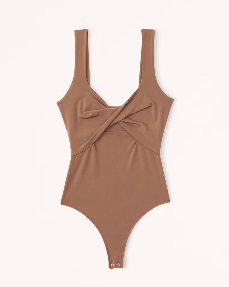 Slinky Cutout Bodysuit | Abercrombie & Fitch (US)