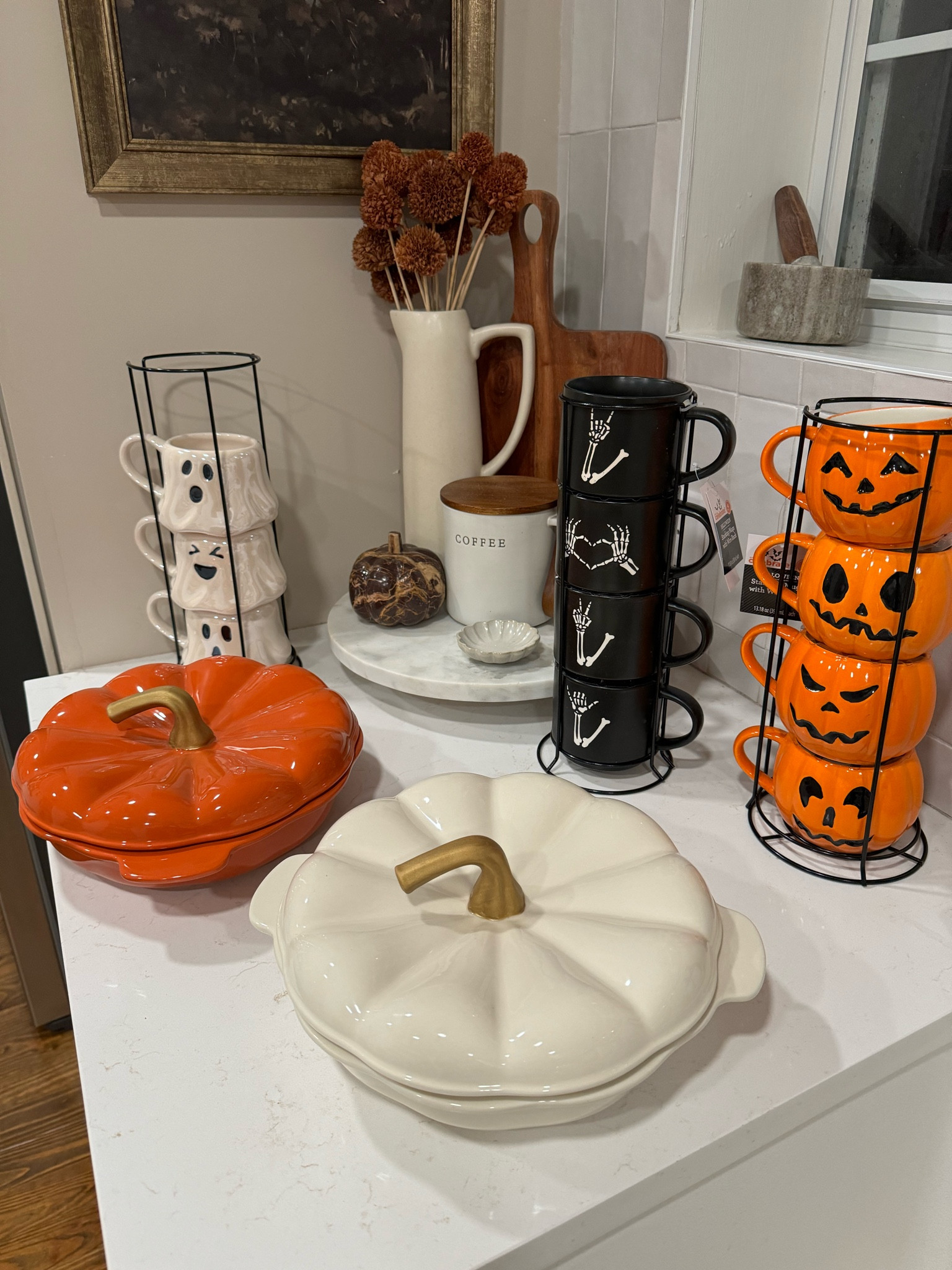Walmart fall home finds 
Ghost stacking mug set
Motion mug set
Skull hand mug set
Pumpkin pie dish 

#fall #halloween #thanksgiving #harvest #laurabeverlin #walmart


#LTKFindsUnder50 #LTKSaleAlert #LTKSeasonal