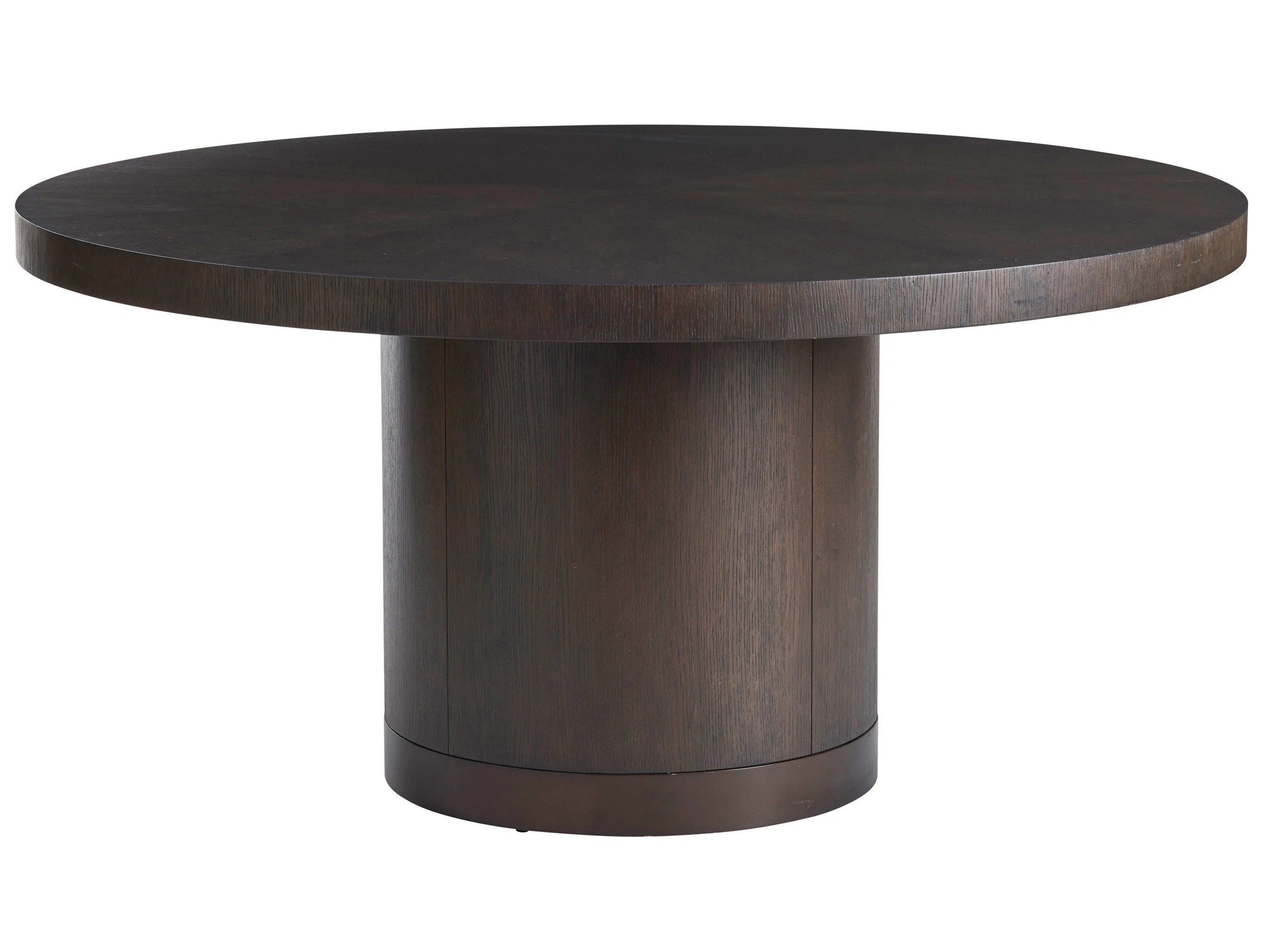 Park City Oak Round Solid Wood Top Dining Table | Wayfair North America