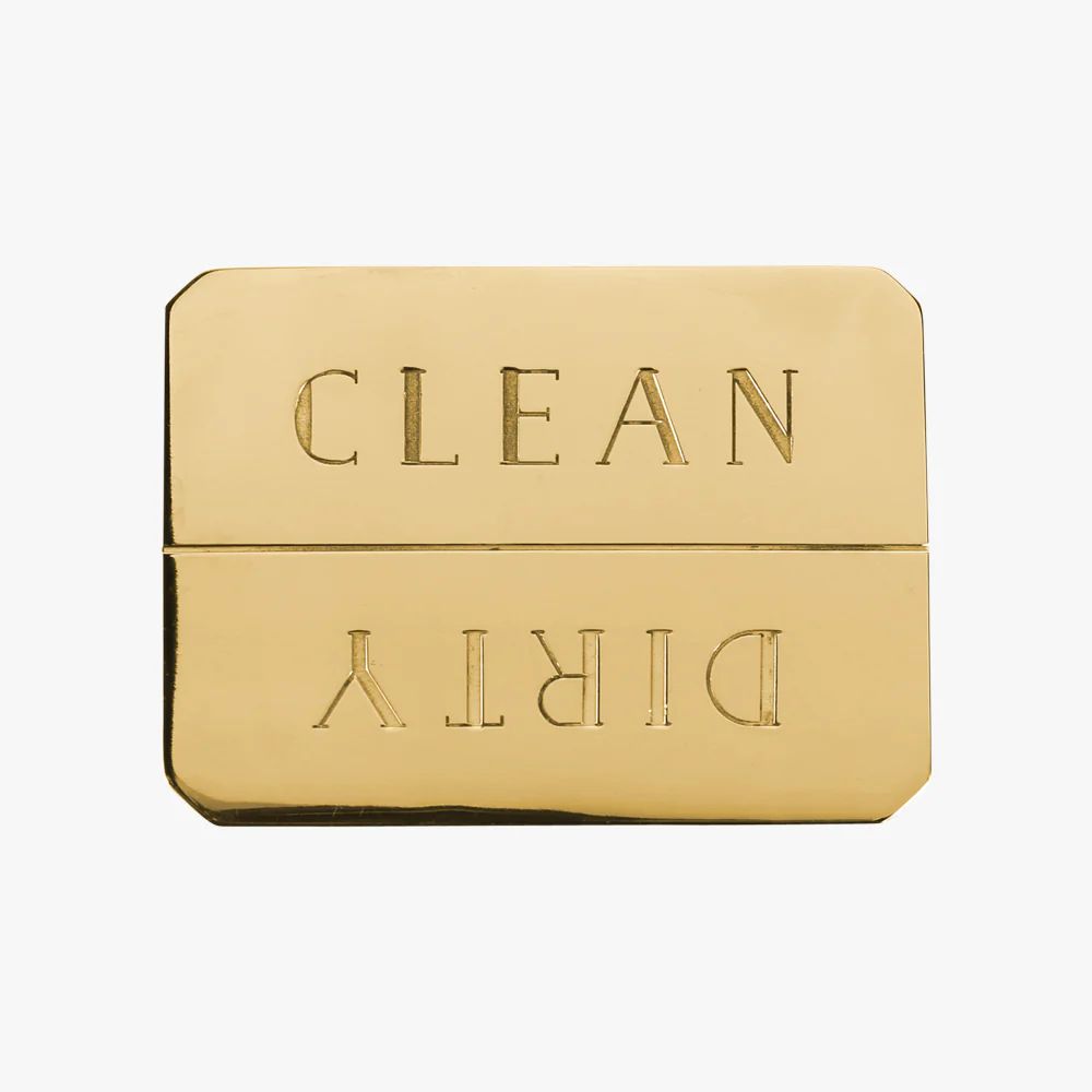 Brass Dishwasher Magnet | Dear Keaton