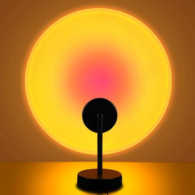 Sunset Lamp, Projector Sun Light YouOKLight 10W LED Projection Night Light 180 Degree Rotation Ro... | Amazon (US)
