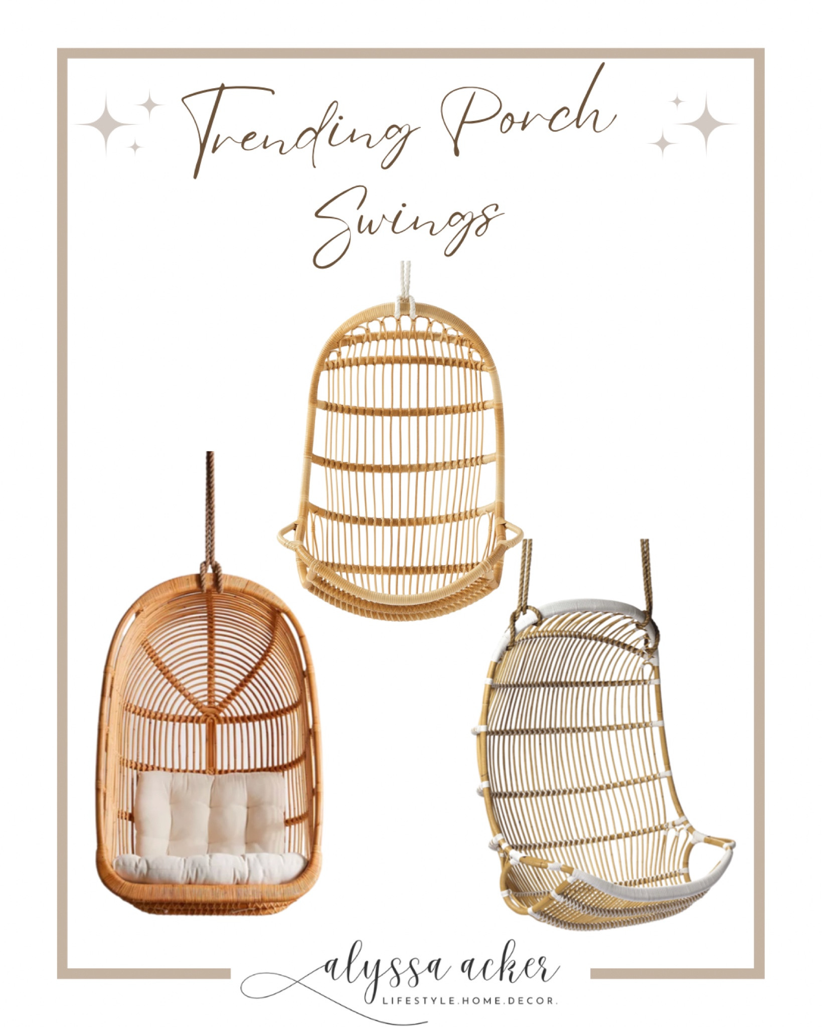 Rattan hanging swings all on SALE!!! 

#serenaandlily #urbanoutfitters #swings #rattan #patio

#LTKSeasonal #LTKhome #LTKsalealert