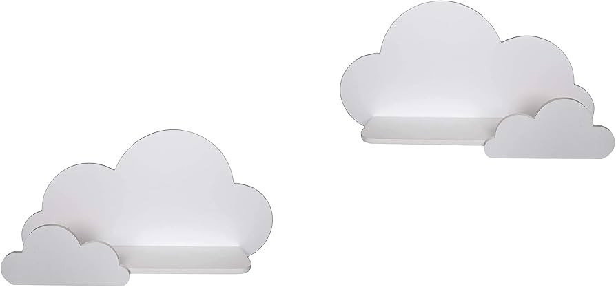 BugyBagy Trend Lab Cloud Wall Shelf (Set of 2 Shelves) | Amazon (US)