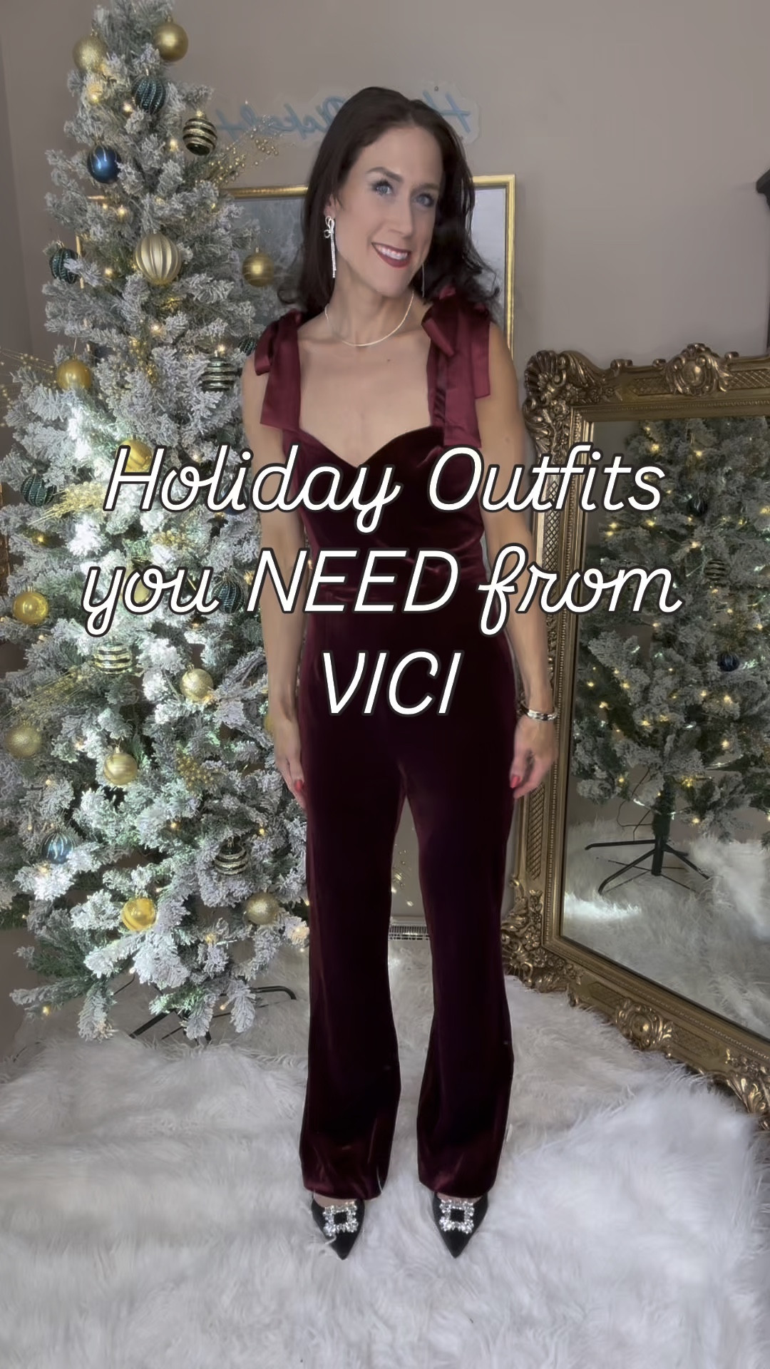 Which one is your favorite? 🤔 
Comment SHOP for 🔗 sent to your DM❤️ Obsessed with these jumpers from @vicidolls!😍 And this velvet blazer is 🤌 (runs large). The Holiday Shop is 50% off right now, so many cute pieces like these! 🎄🎁 🧑‍🎄 
Use Code: TEAMVICI 

#LOVEVICI #christmasoutfit #jumper #blazer #ltkunder100 #holidaystyle #winterfashion #vicidolls #outfit #dressy #style

#LTKFindsUnder100 #LTKHoliday #LTKSaleAlert