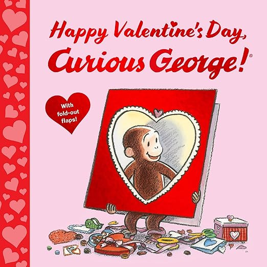 Happy Valentine's Day, Curious George!: Includes 7 Fold Out Flaps for Interactive Valentine's Day... | Amazon (US)