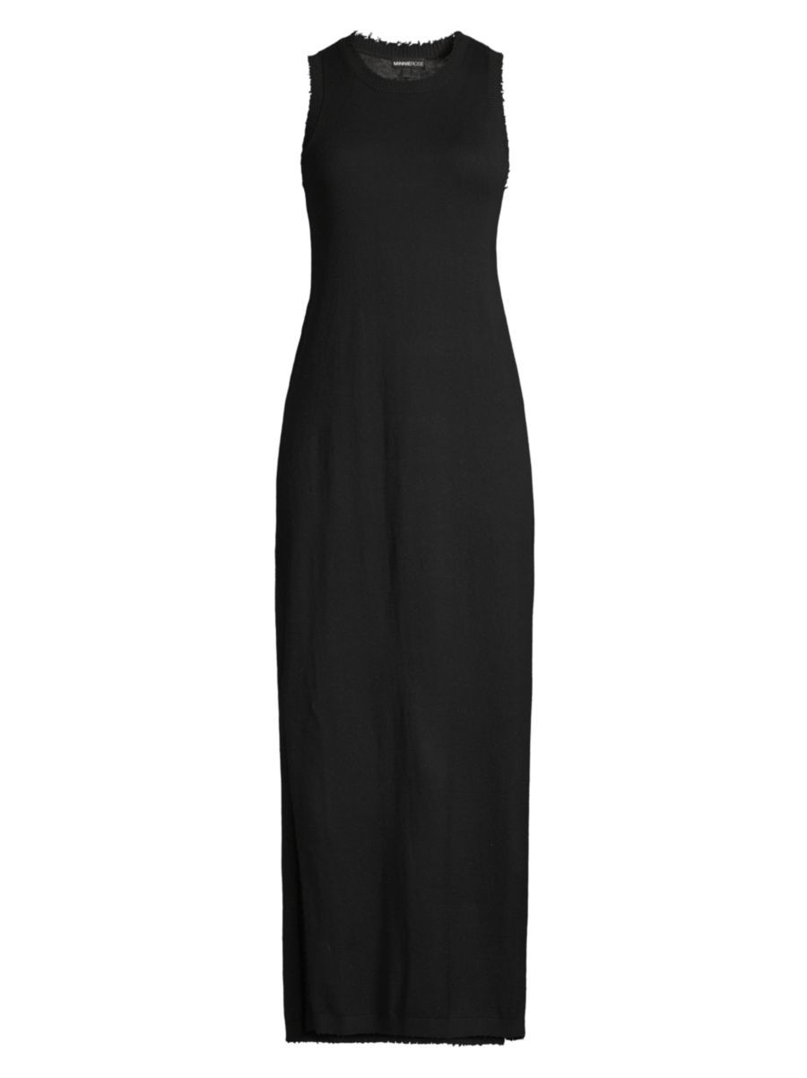 Frayed-Edge Maxi-Dress | Saks Fifth Avenue