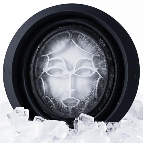 Icy-Mojo Facial Cold Plunge™ | Collapsible Silicone Ice Facial Bowl with Built-In Ice Tray | Portable Face Ice Bath for Skin Tightening, Puffiness, Acne Relief & Glow (Soft Pink) (Dark Blue) | Amazon (US)
