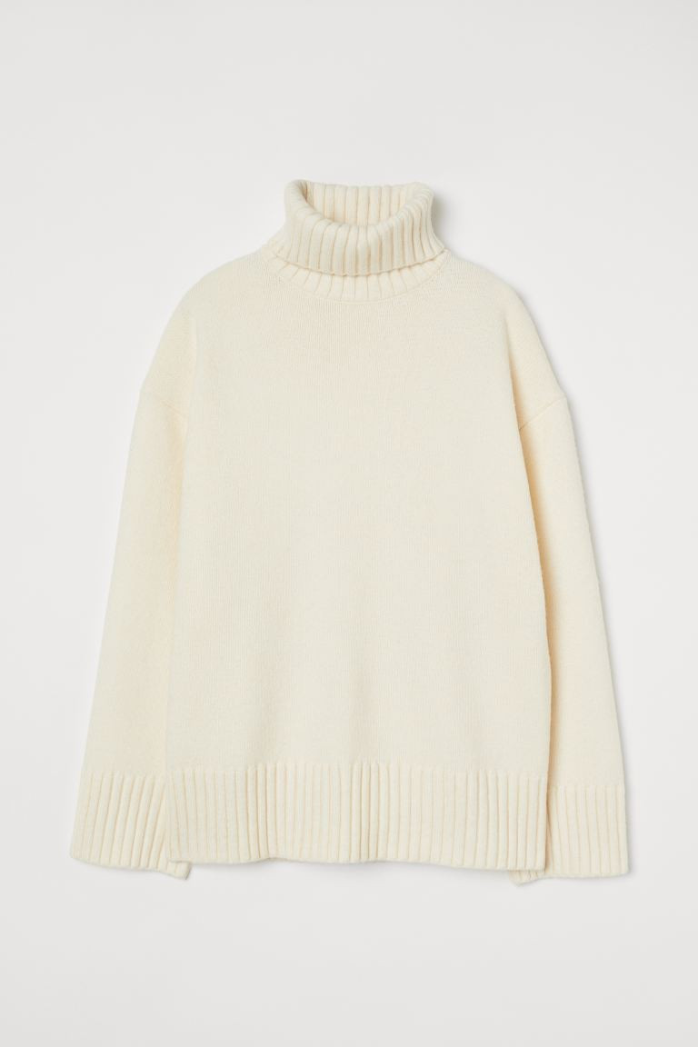 Polo-neck jumper | H&M (UK, MY, IN, SG, PH, TW, HK)