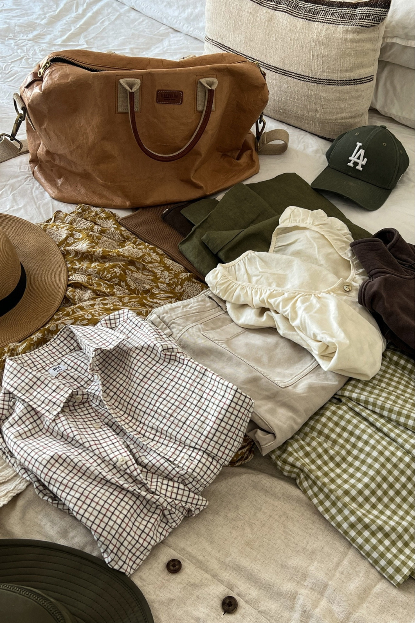 Travel, packing essentials, travel bag, luggage set, travel outfits, travel outfit inspiration, vacation outfits, style guide, duffel bag.

#LTKstyletip #LTKfindsunder50 #LTKtravel