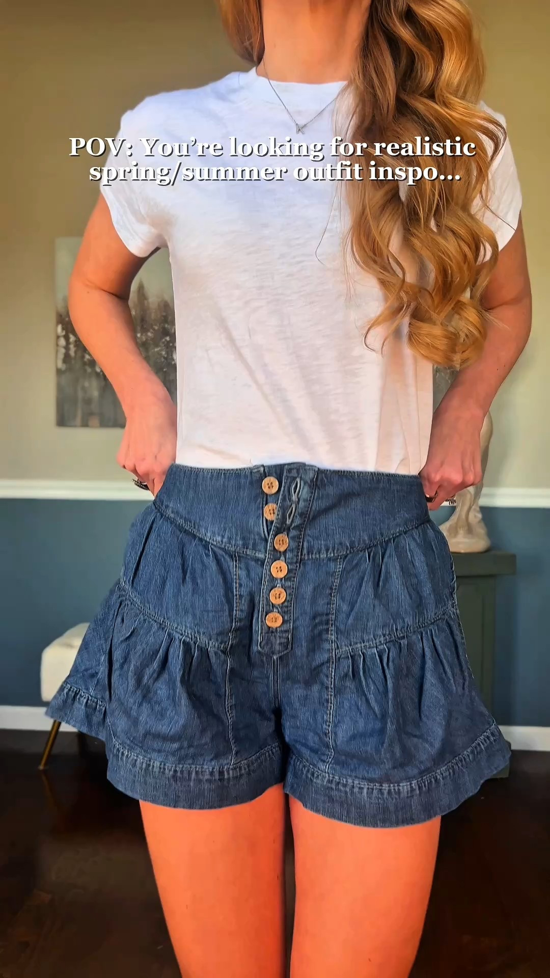 The cutest denim shorts and the perfect white tee you can grab on Amazon! 
XS in the shorts. Small in the tee. 

I also linked the Amazon dupe version for these shorts. I have the dupes in black and they’re great too. They run just slightly larger than the free people shorts but I had to order a small. There’s no XS, so if you’re petite these might not work for you    

#LTKStyleTip #LTKSeasonal #LTKFindsUnder50