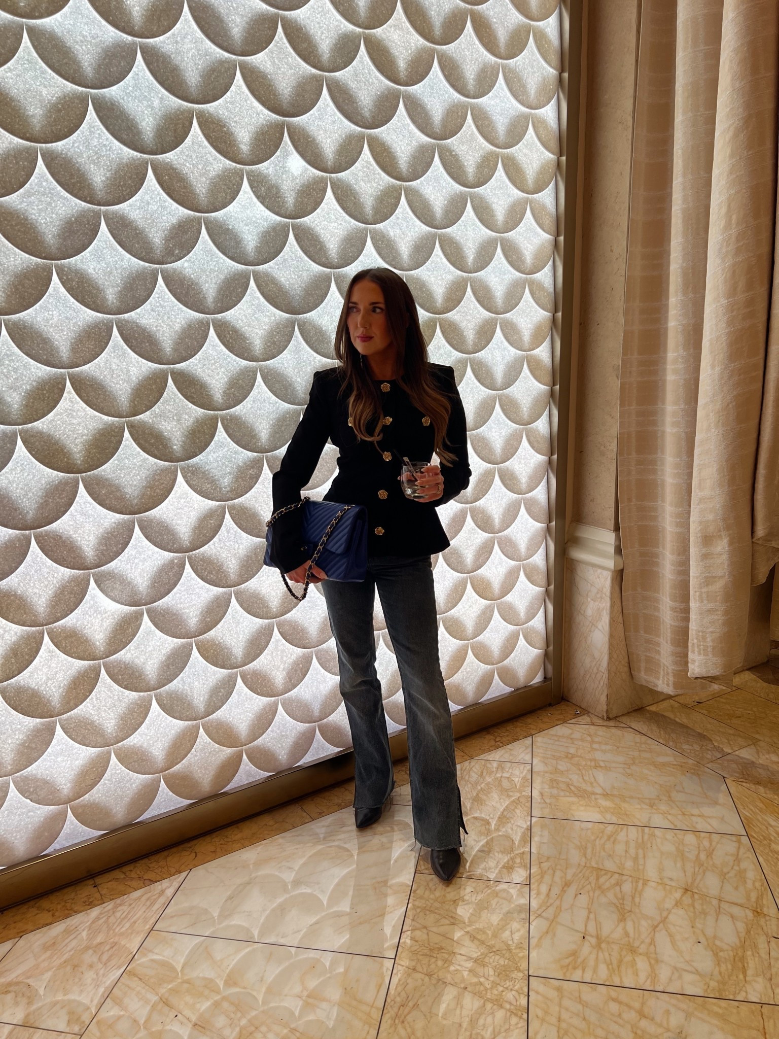 chic blazer + bootcut jeans combo

#LTKPetite #LTKootd