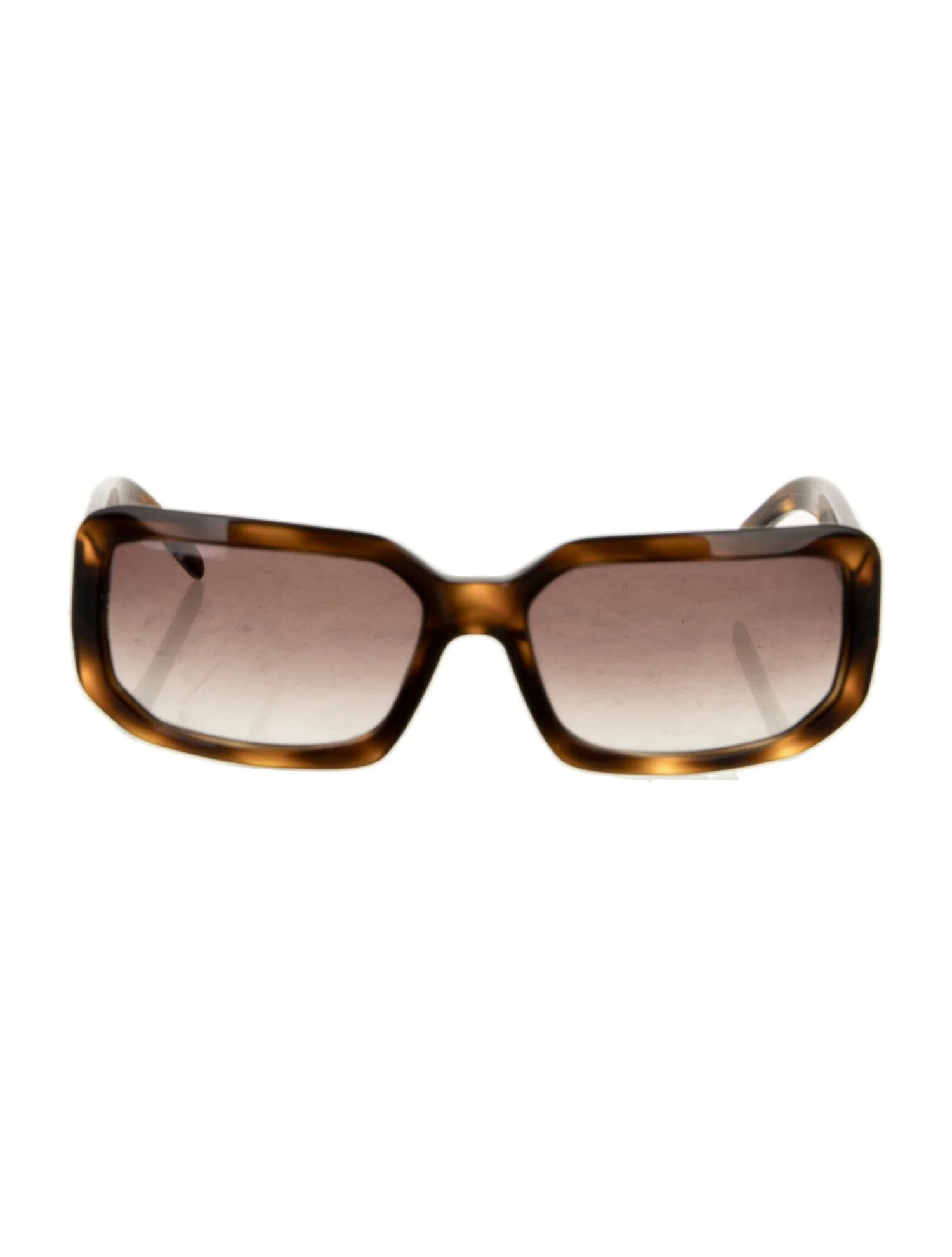 Chanel Interlocking CC Logo Square Sunglasses - Brown Sunglasses, Accessories - CHA1410023 | The ... | The RealReal