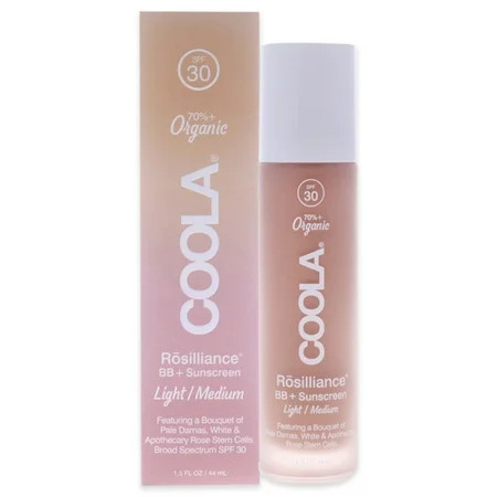 Rosilliance Organic BB Cream SPF 30 - Light-Medium by Coola for Unisex - 1.5 oz Makeup | Walmart (US)