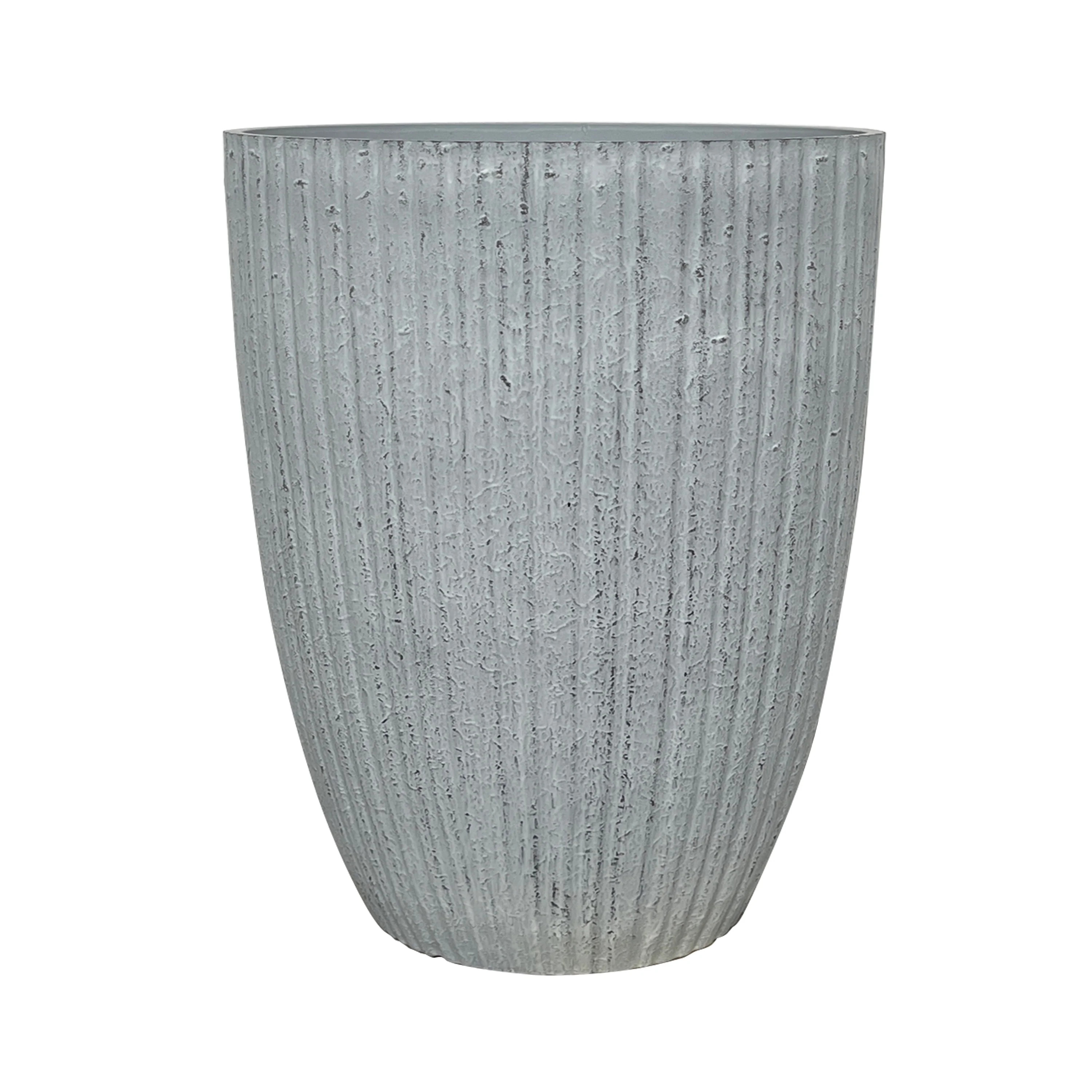 Better Homes & Gardens 12” x 12” x 15.75” Buckley White Resin Planter | Walmart (US)