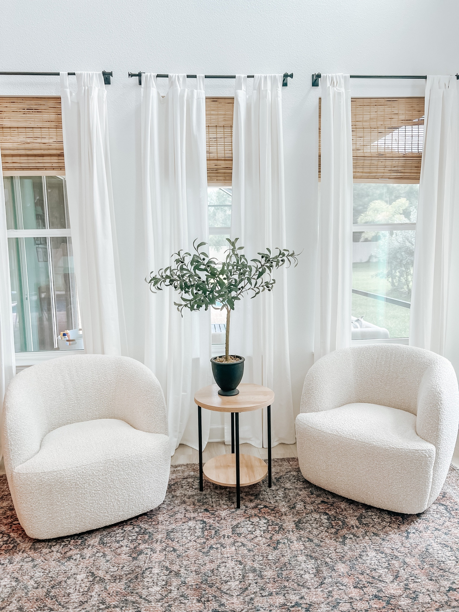 Last day of the sale for this boucle set of chairs! They are SO comfortable to lounge in  

#LTKhome #LTKSale