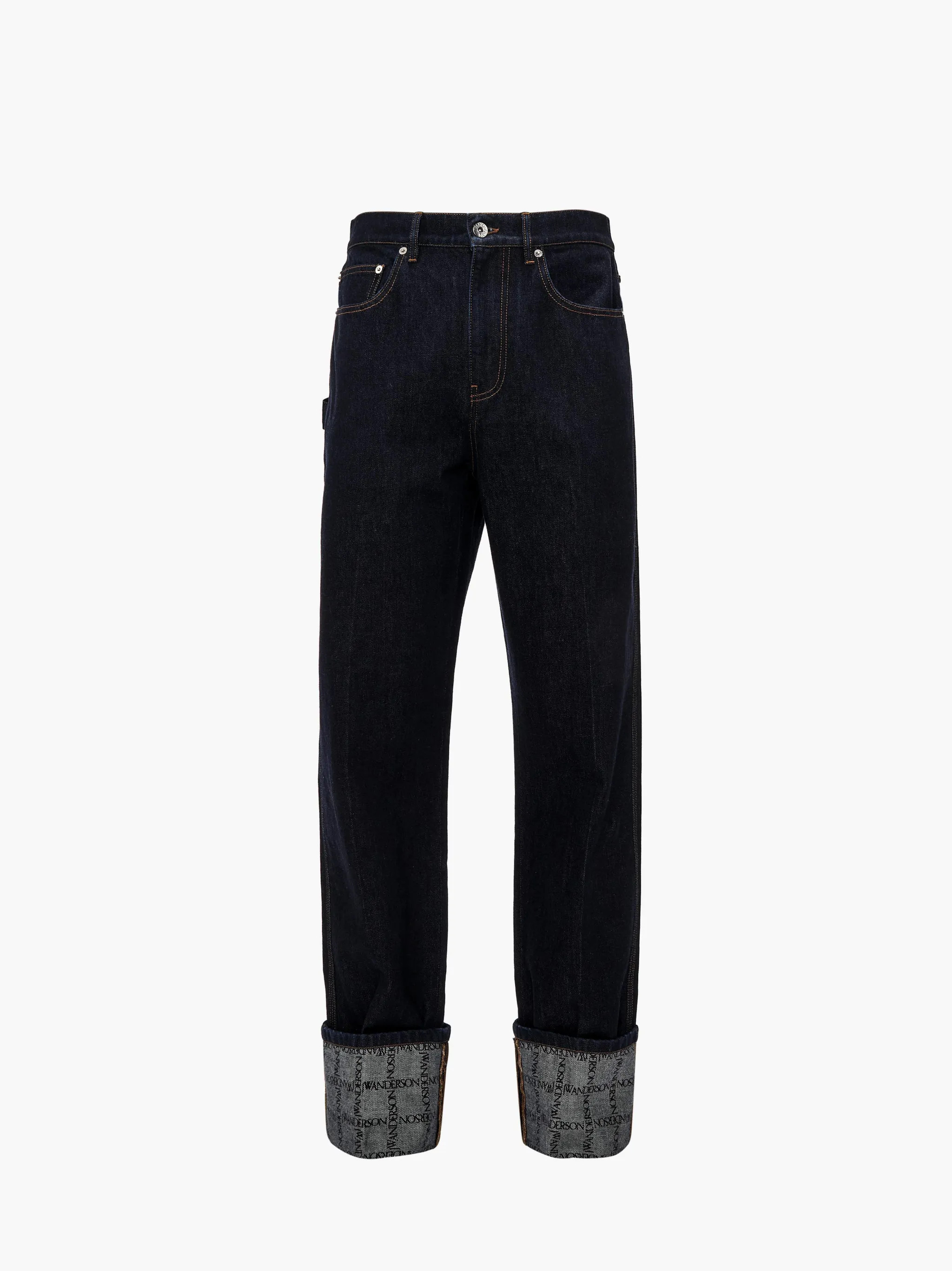 LOGO GRID DENIM JEANS | JW Anderson