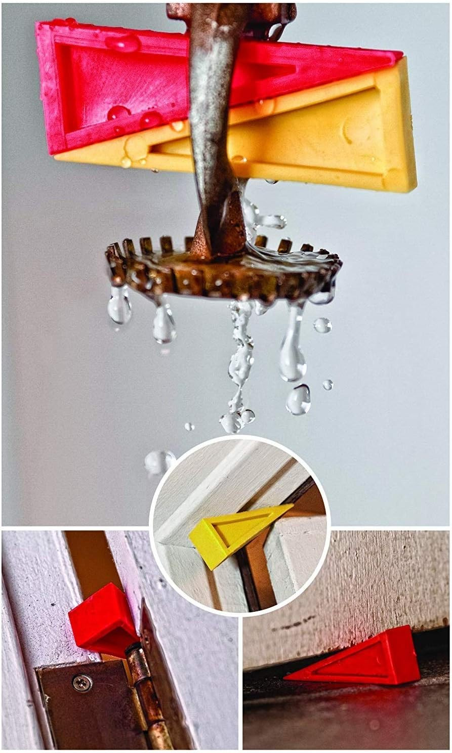 Firefighter Door Stopper - Safety Combo Sprinkler Stops Wedge Combo Pack - Multi Surface Compatib... | Amazon (US)