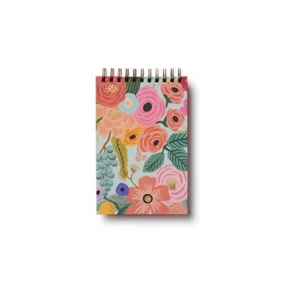 Rifle Paper Co. Garden Party Spiral Notepad: 6x9" Ruled, 100 Pages, Hard Cover, Multicolored, College Rule, Adult and Teen | Target