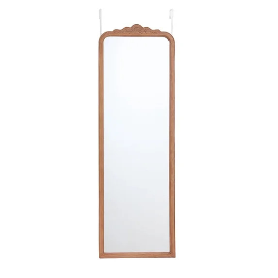 My Texas House Floral Carved Wood Framed Mirror 16x48 Over-the-Door | Walmart (US)