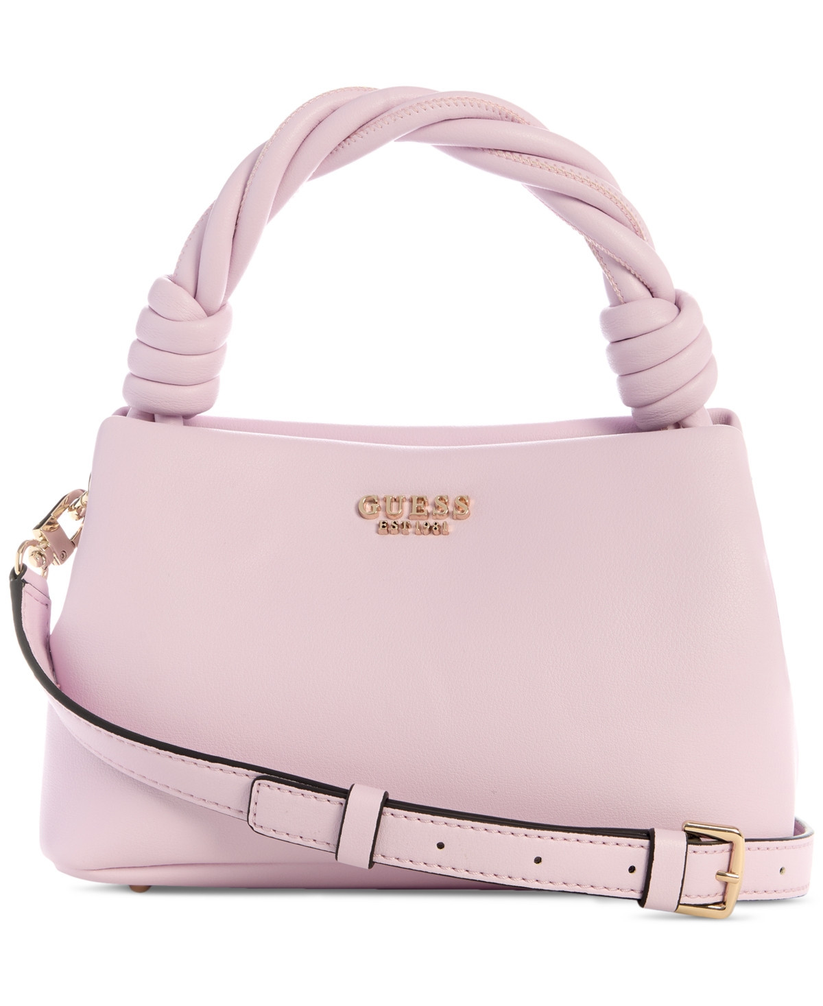 Guess Sansa Small Top Handle Crossbody - Orchid | Macy's
