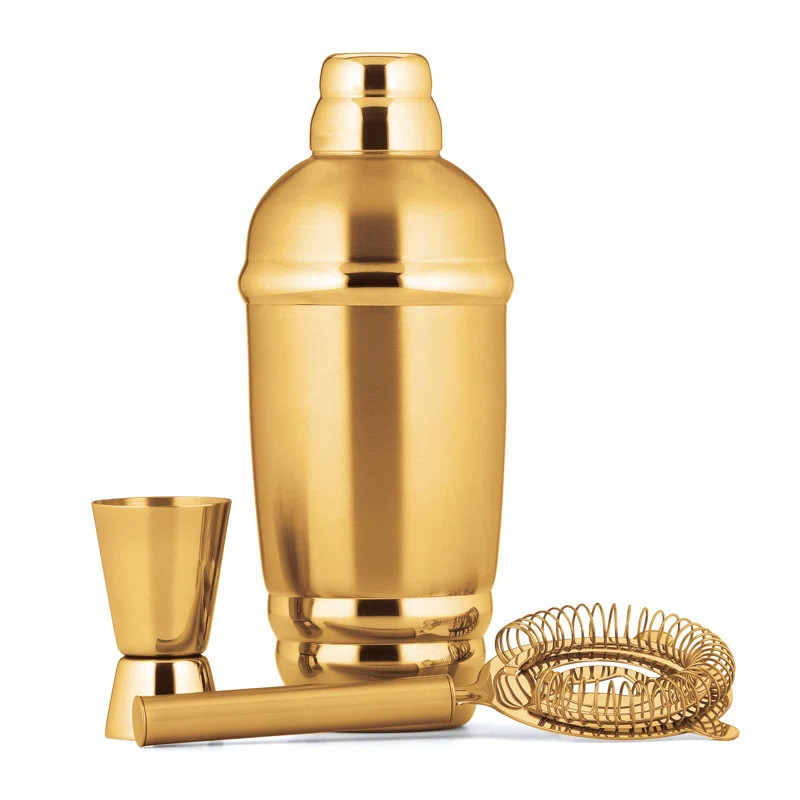 Lenox Tuscany Metal Classics Gold Cocktail Shaker | Wayfair | Wayfair North America