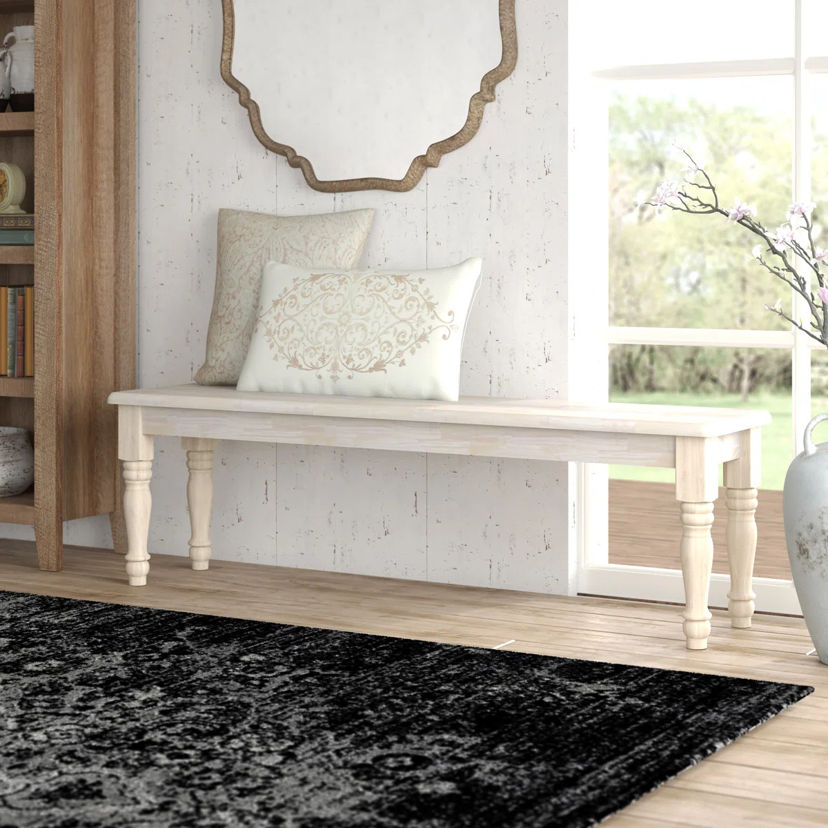 Mary-Jo Solid Wood Bench | Wayfair North America
