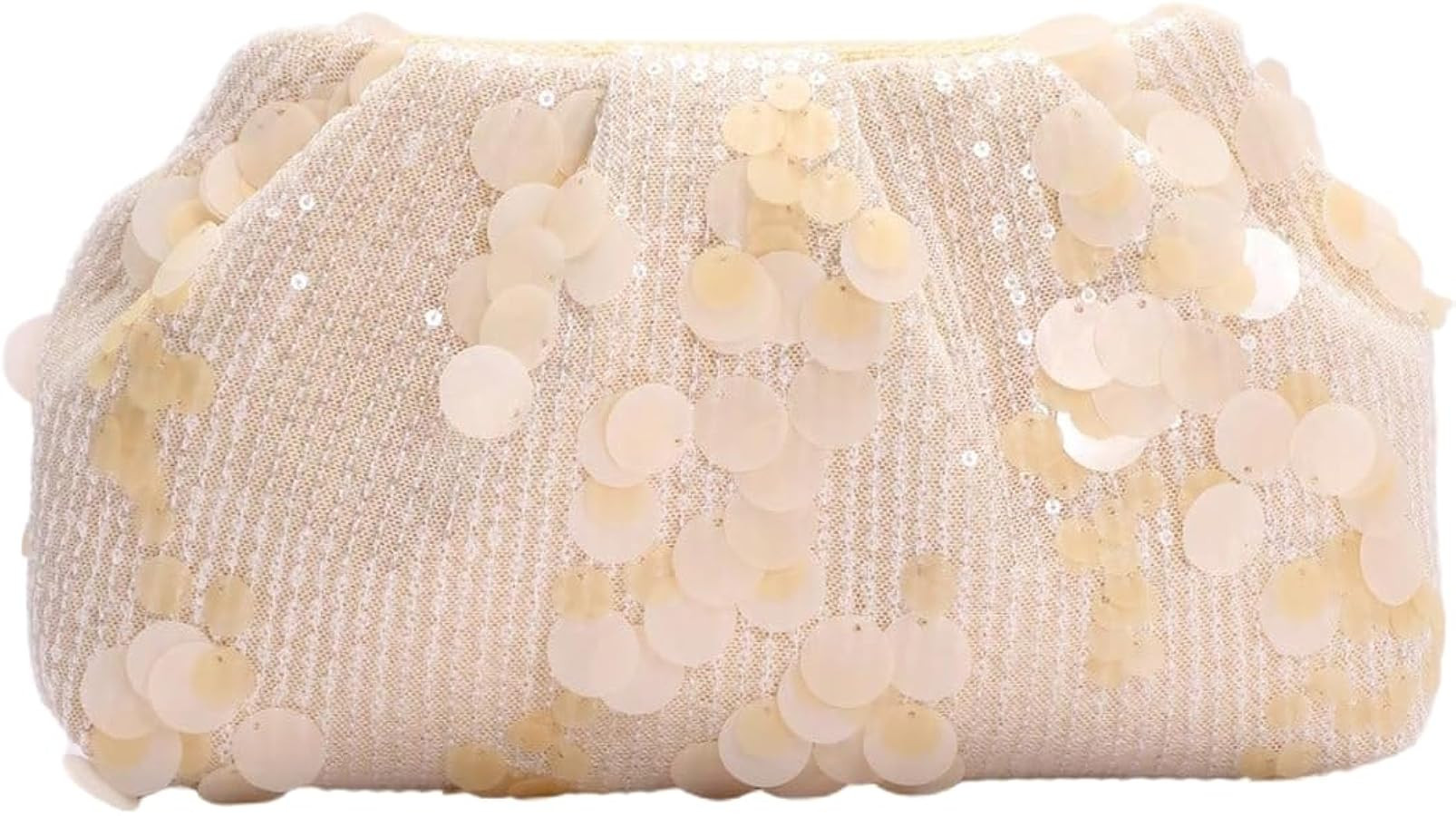 QWINEE Women's Elegant Studded Clutch Bag Magnet Ruched Bags Retro Vintage Evening Handbag | Amazon (US)