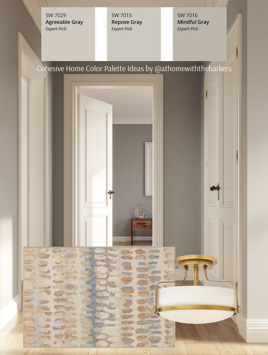Easy update to gray painted rooms, add tan and cream.  

 #LTKHome #LTKSaleAlert