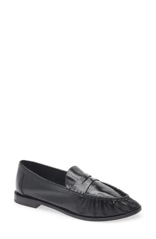 rag & bone Lexi Penny Loafer in Black at Nordstrom, Size 36 | Nordstrom