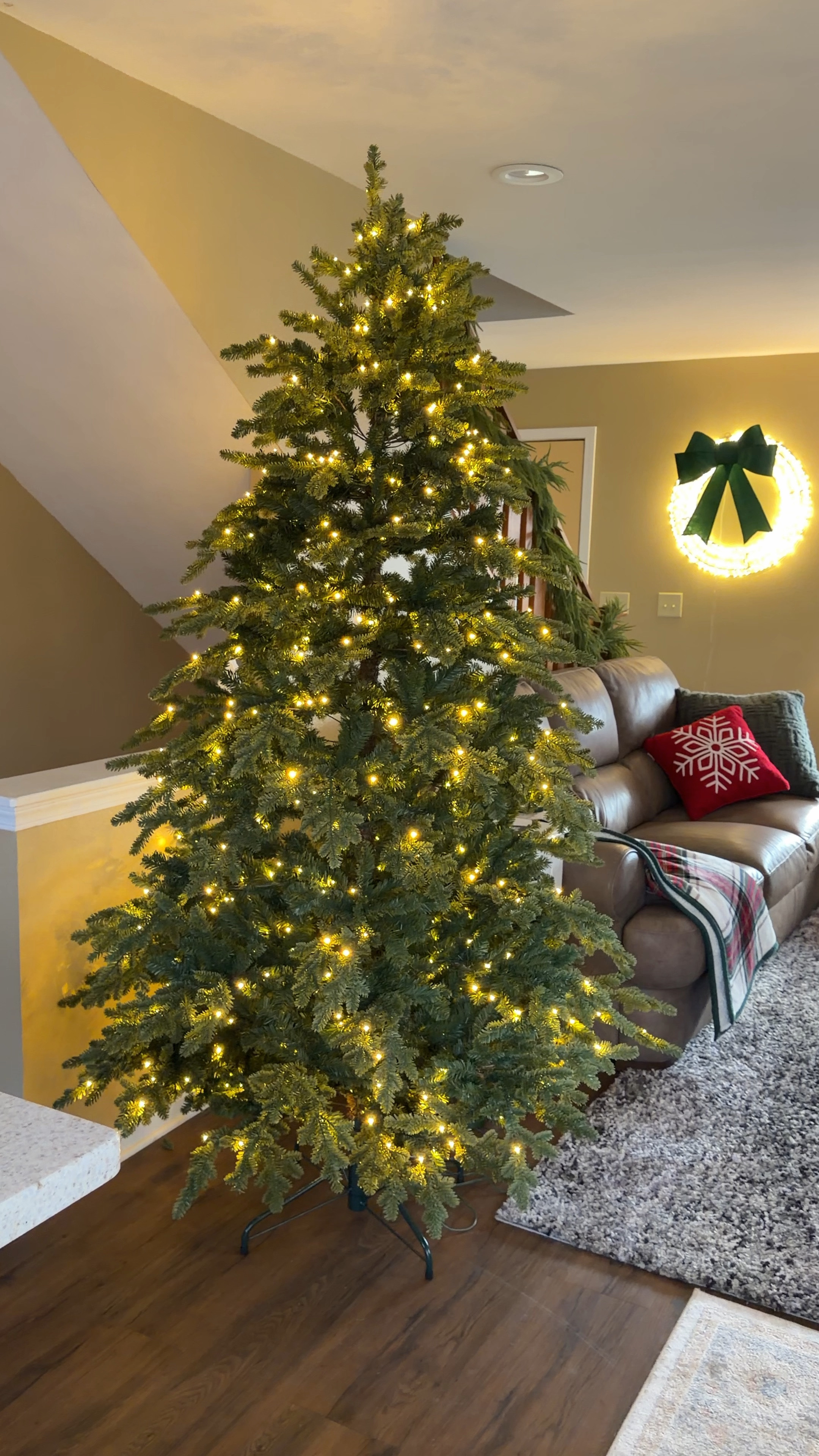 The most beautiful twinkling tree! Comes in 7.5 ft and 9ft! Grab them quick! 

#LTKSeasonal #LTKHoliday #LTKHome