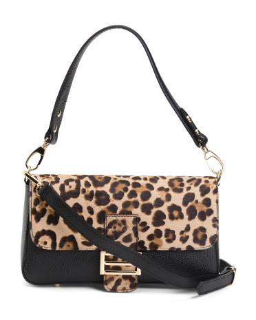 Made In Italy Leather Body Baguette | TJ Maxx