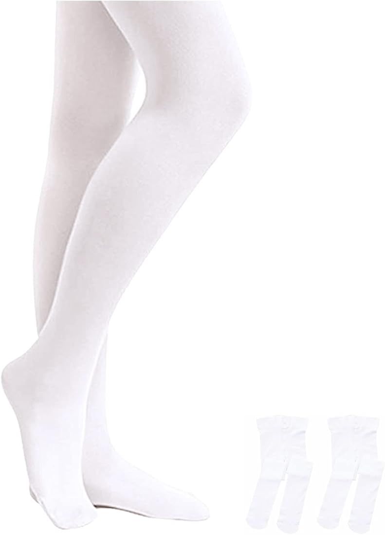 STELLE Girls' Ultra Soft Pro Dance Tight/Ballet Footed Tight (Toddler/Little Kid/Big Kid) | Amazon (US)