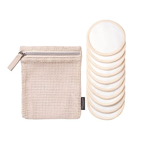Paula's Choice Reusable Makeup Remover Pads, Eco-Friendly Cotton & Bamboo Rounds for Toner & Exfoliants, Includes Washable Bag for Laundry & Storage, 10 Count | Amazon (US)