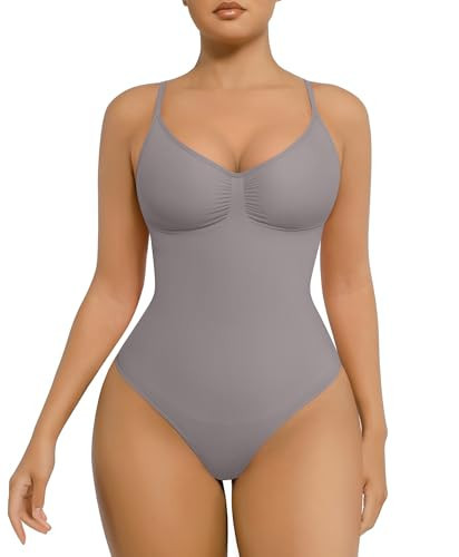 FeelinGirl Body Shaper for Women Tummy Control Seamless Shapewear Bodysuit Thong Slimming Body Shaper 3XL-4XL | Amazon (US)