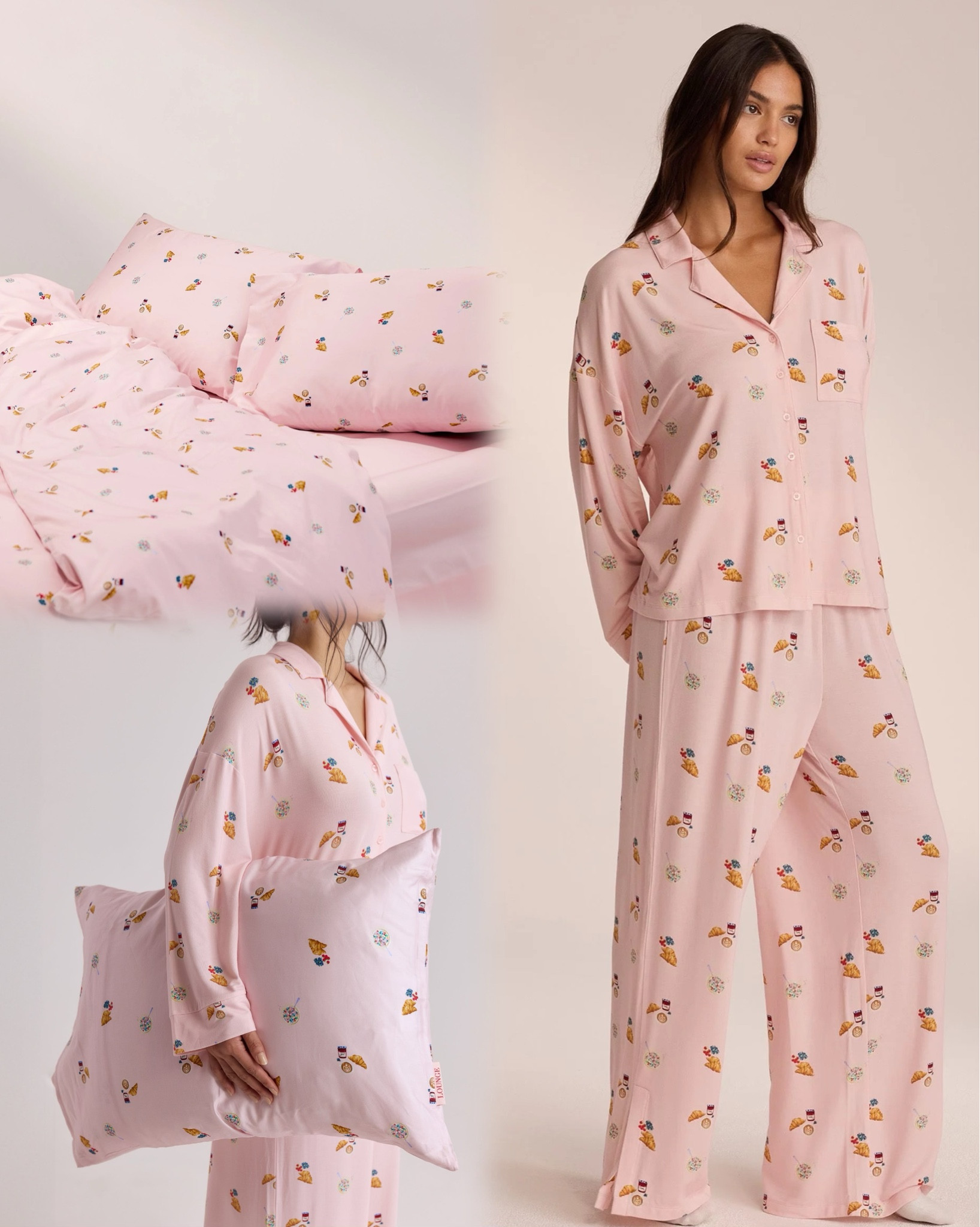 Matching pyjamas to your bedsheets are the new matching pyjamas to your boyfriend. 🛌🎀

#LTKwinter #LTKuk #LTKhome