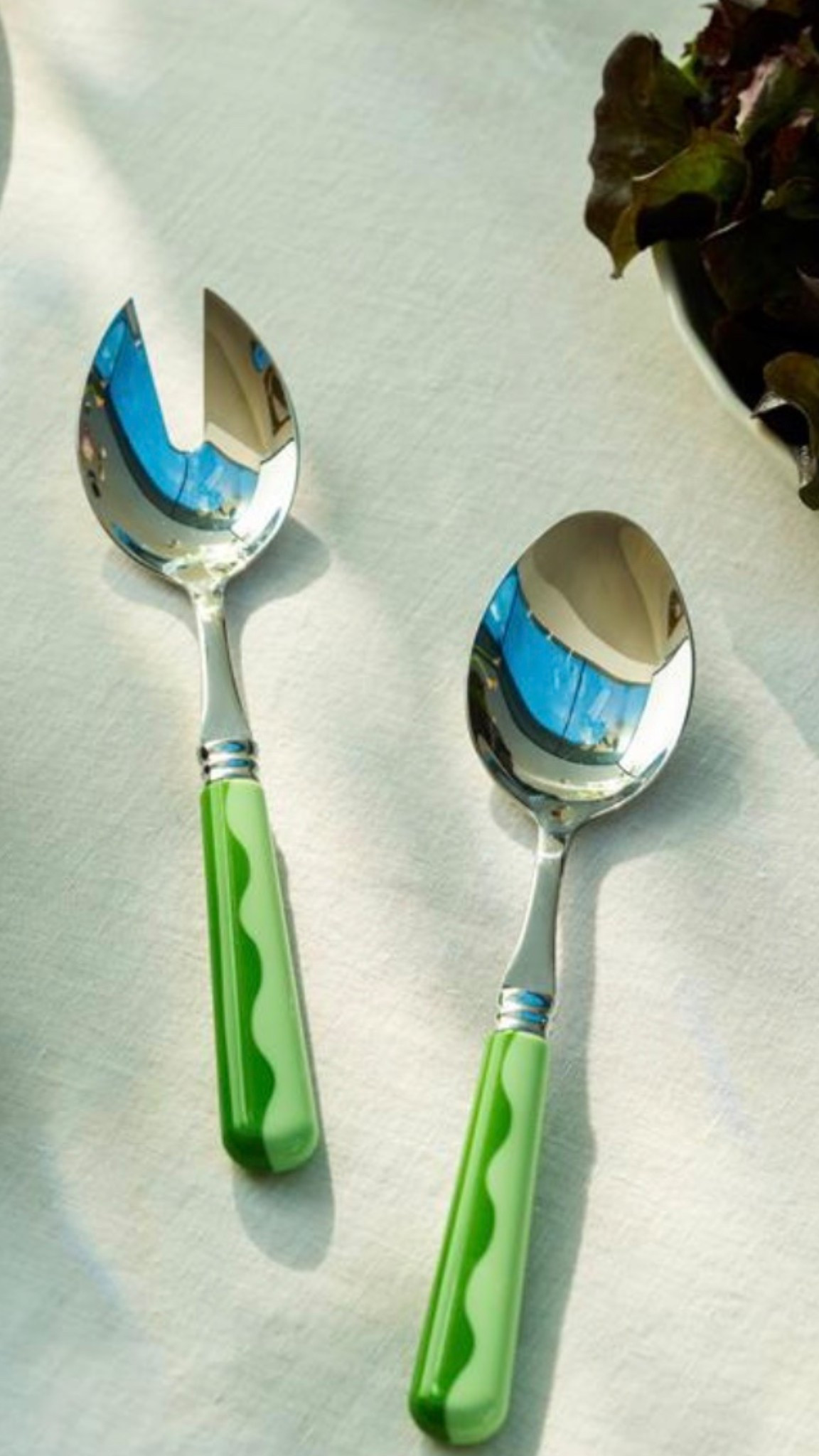 Just got in the cutest salad servers and these would be so cute for spring and summer parties! I also bought them in pink and would be so cute on your Easter tablescape or for a hostess gift! 

#LTKHome #LTKfoodie