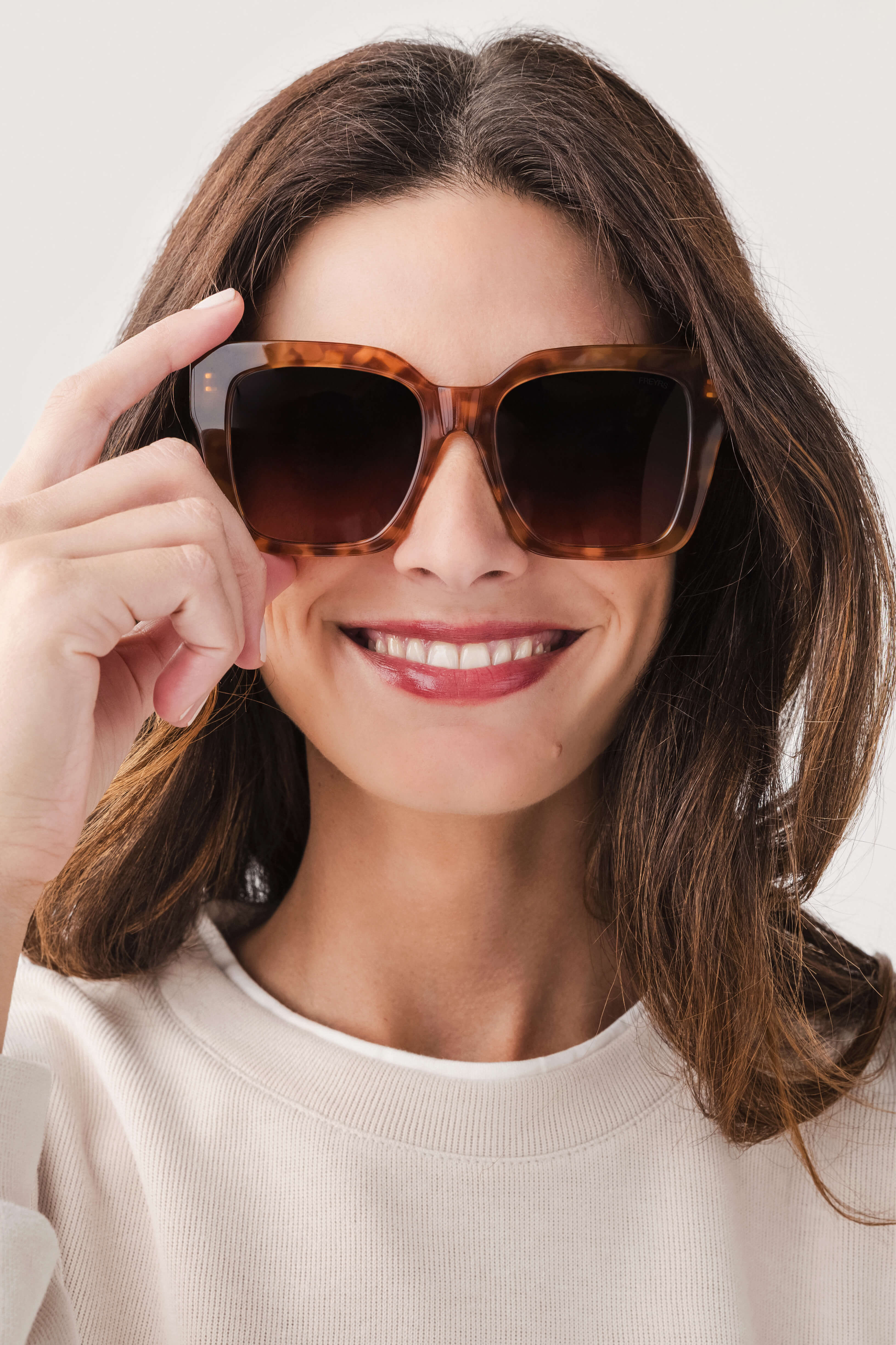 Freyrs Bon Chic Oversized Acetate Sunglasses | Social Threads