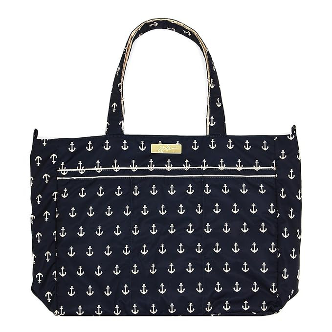 JuJuBe Super Be Large Everyday Lightweight Zippered Tote Bag, Legacy Nautical Collection - The Ad... | Amazon (US)