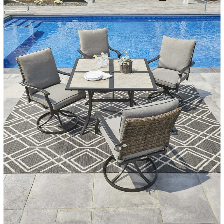 Better Homes & Gardens Elmdale 5-Piece Outdoor Dining Set - Walmart.com | Walmart (US)