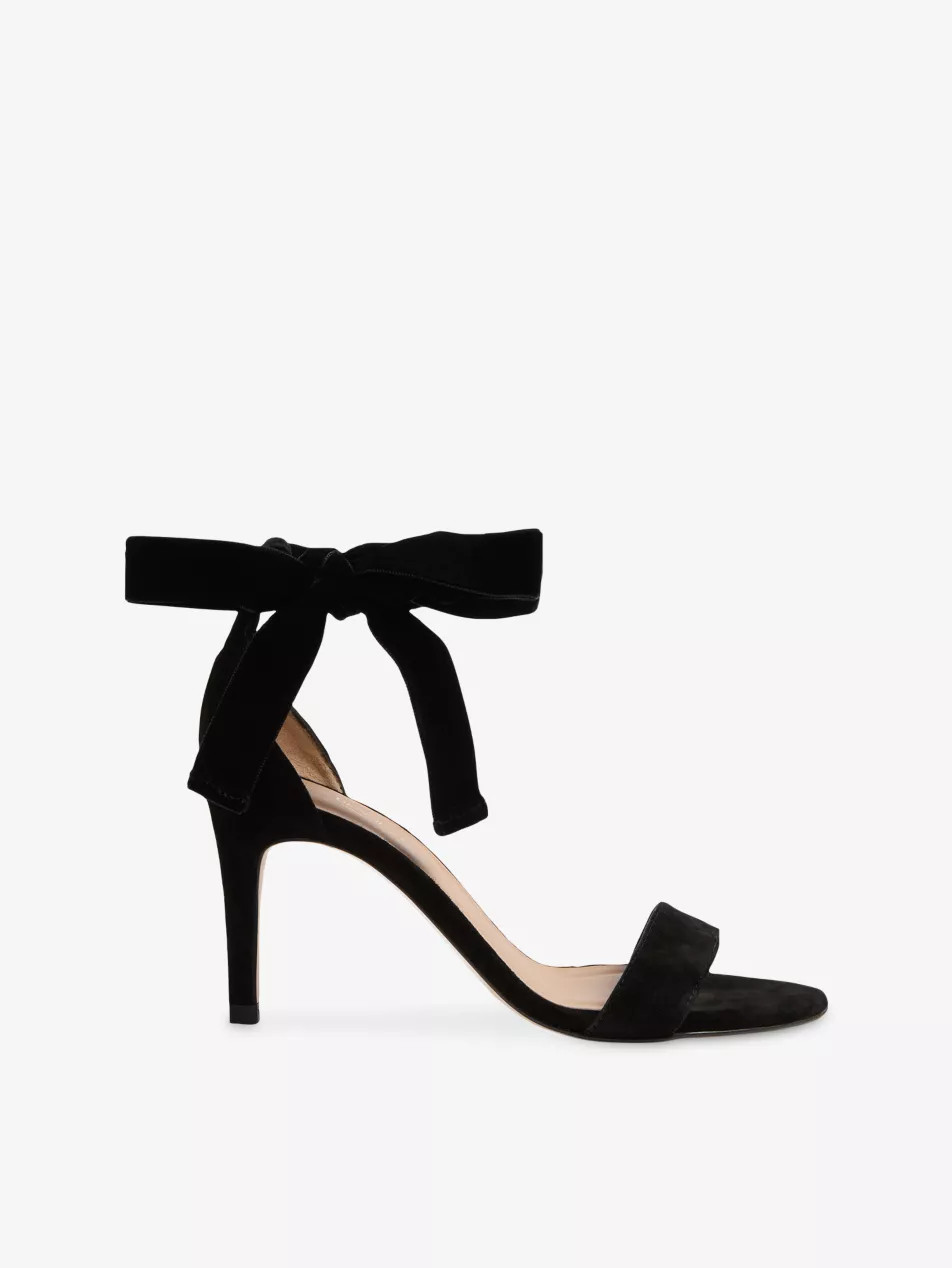Helena Heeled Suede Sandals | Selfridges