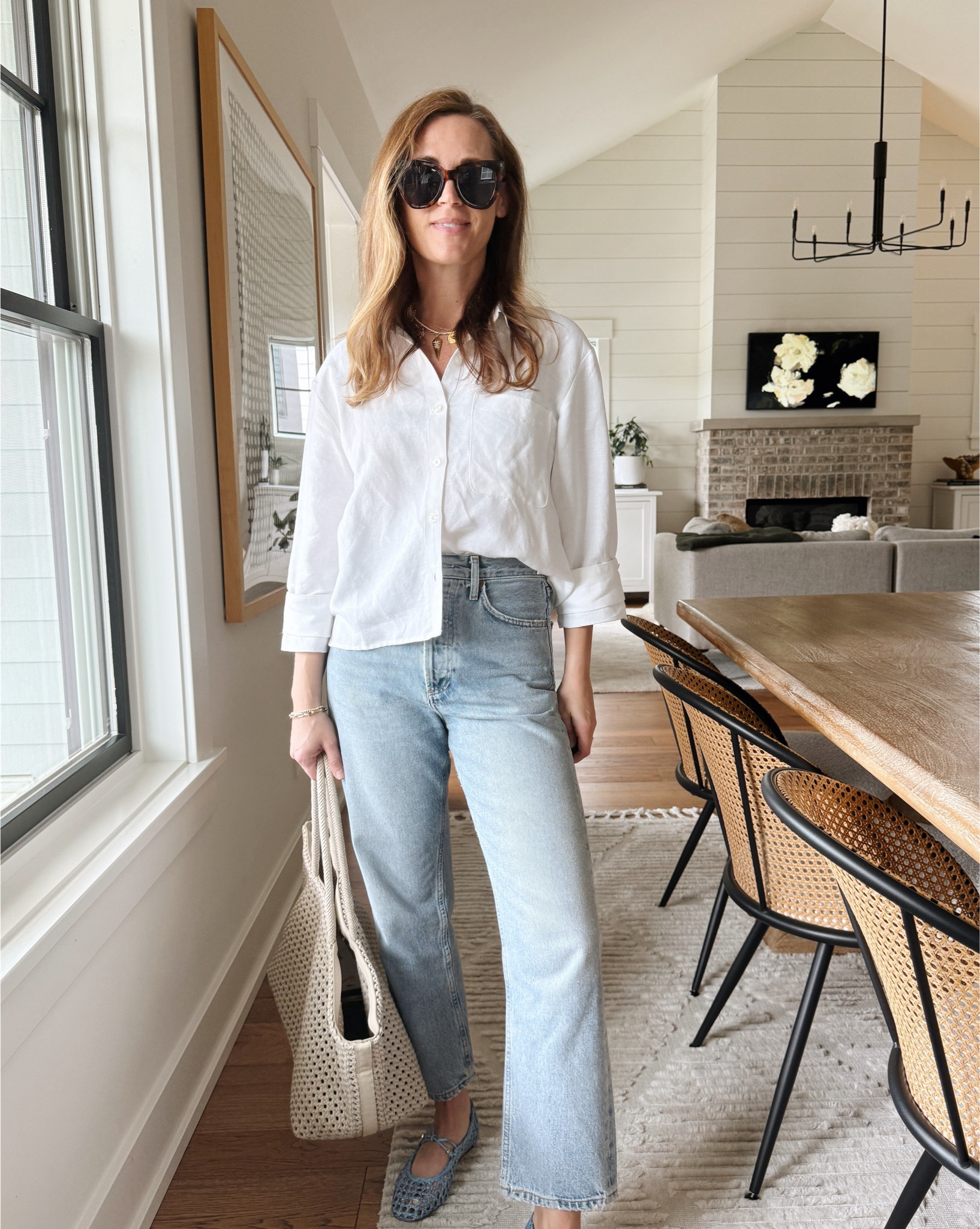 Top size small
Jeans size 24 (they run quite big!)


#LTKStyleTip #LTKSeasonal #LTKOver40