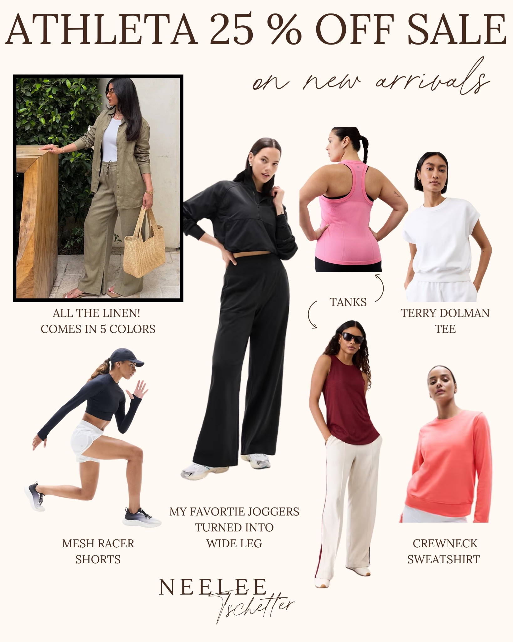 Athleta Sale 
25% off on NEW ARRIVALS!! 

Spring Athleisure 
Athleta Dale


#LTKOver40 #LTKSaleAlert #LTKSeasonal