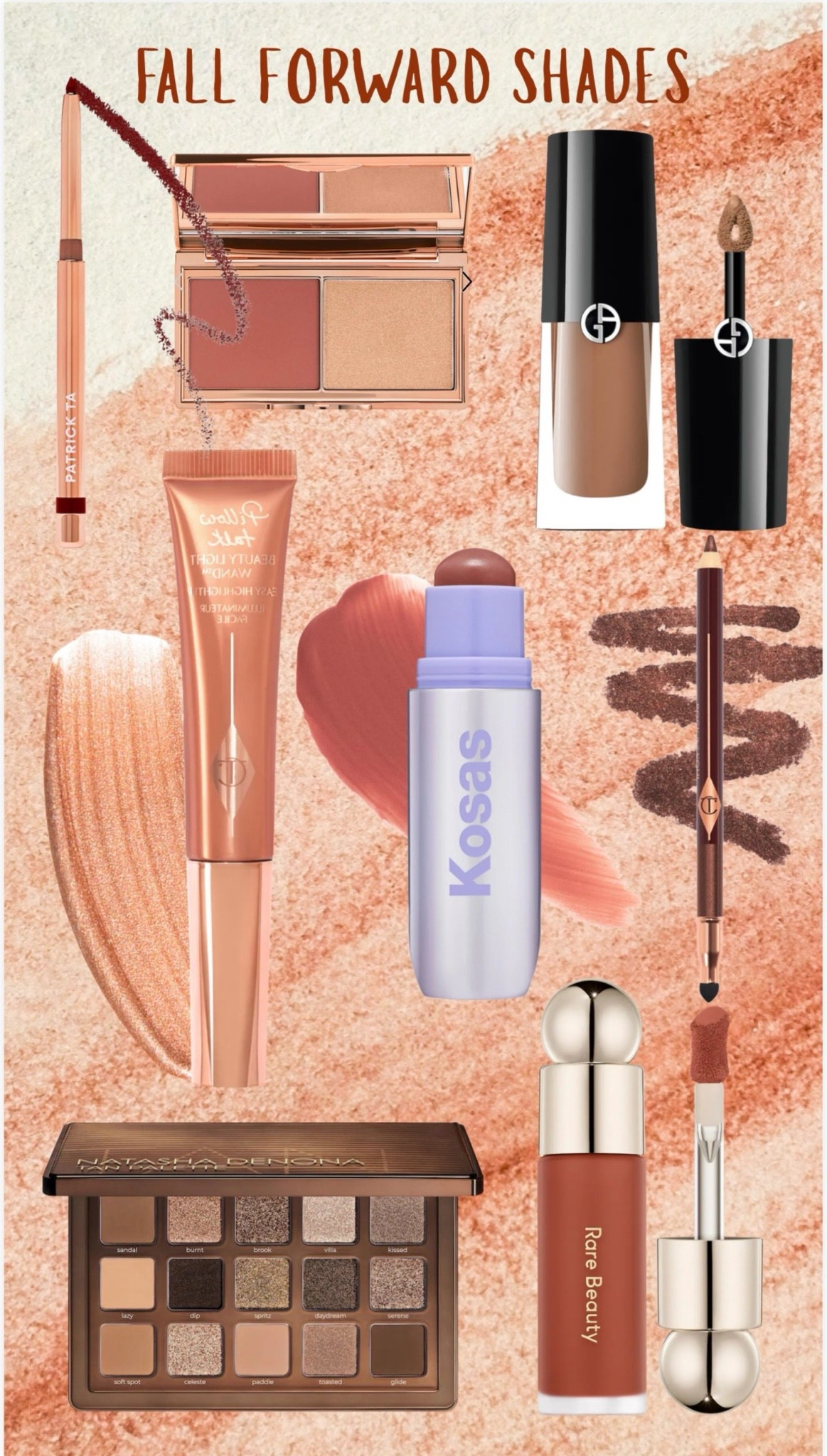 Fall makeup, but make it soft + flattering 🍂🤎 These are the shades I’m loving right now to start leaning into the season—warm, wearable tones that complement my skin while giving just enough of that rich fall vibe without feeling too heavy.

Think warm neutrals, rosy browns, soft mauves + those perfect autumn-inspired shades that make transitioning your makeup into fall SO easy. 🍁✨

I’ve linked every shade I’m wearing + a few more fall-forward favorites to add to your makeup bag! 💄

#LTKBeauty #LTKgrwm #LTKSeasonal