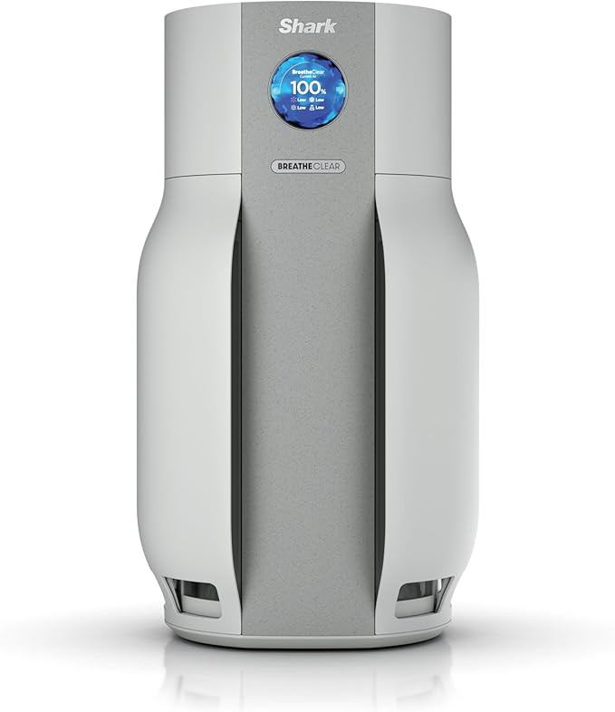 Shark BreatheClear MAX with NeverChange, Intelligent Air Purifier for Home, Large Rooms, HEPA-Exc... | Amazon (US)
