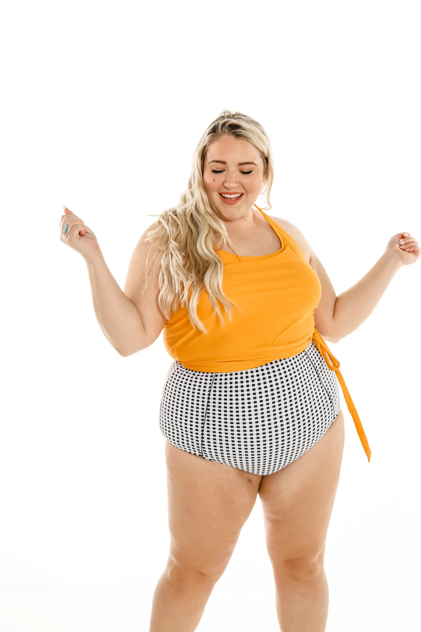 The Racha Top | Mango | Final Sale | Coral Reef Swim