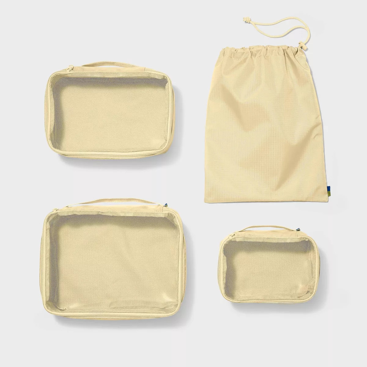 4pc Packing Cube Set Yellow - Open Story™️ | Target