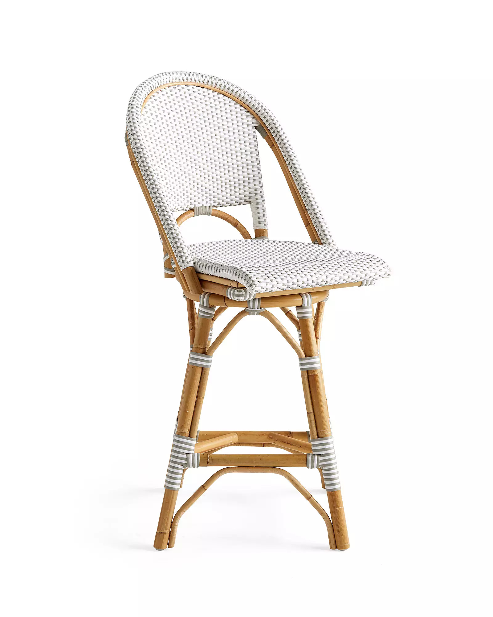 Riviera Rattan Bar & Counter Stools | Serena and Lily